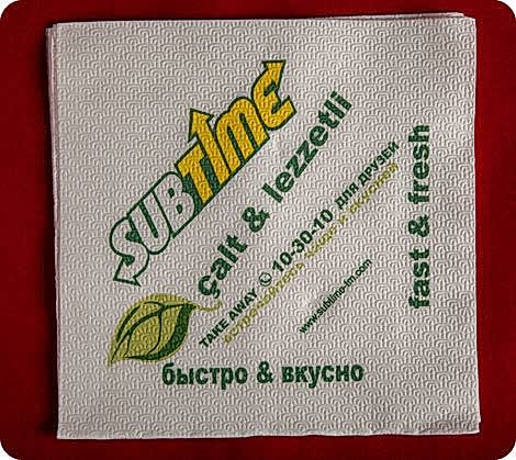 toptan logolu Napkin