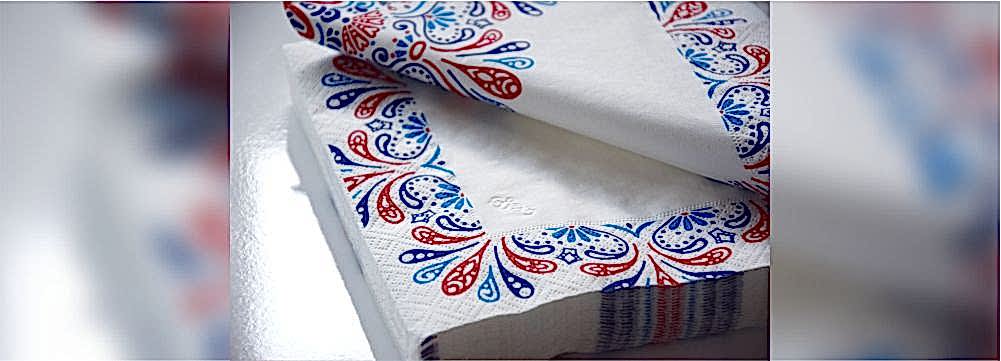 şekilli-peçeteler, resimli peçeteler